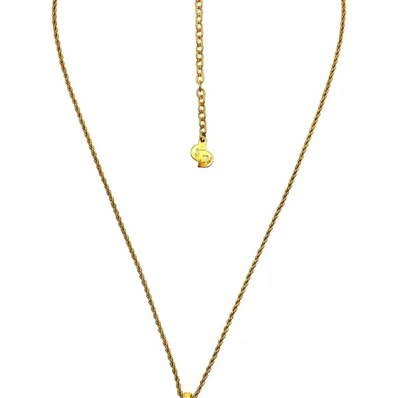 Authentic Christian Dior CD Necklace - Picture 3 of 11